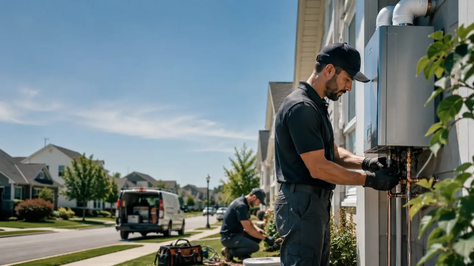 Tankless Water Heater Installation in Exeter, ME